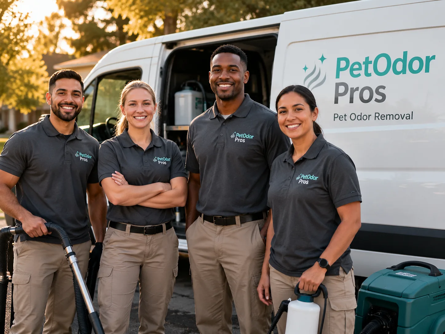 Pet Odor Removal team serving Montgomery, MI